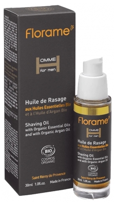 Florame Homme Huile de Rasage Bio 30 ml