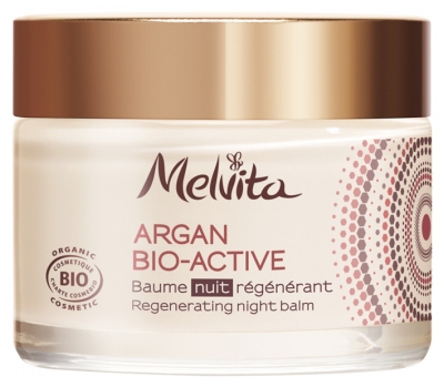 [NgRT011uyRT0002021] Argan Bio-Active Baume Nuit Régénérant Bio 50ml Melvita