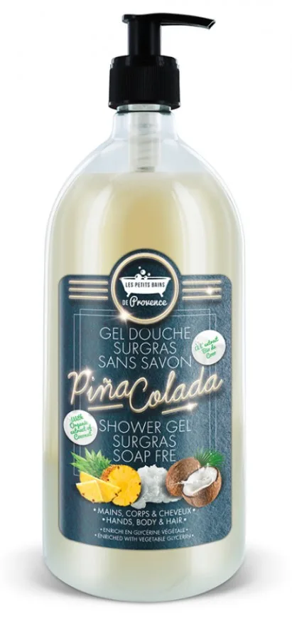 [NgRT011uyRT0011790] Gel Douche Cocktail Pina Colada Les Petits Bains de Provence