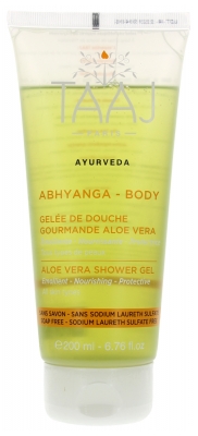 [NgRT011uyRT0011992] Gelée de Douche Gourmande Aloe Vera Abhyanga Taaj
