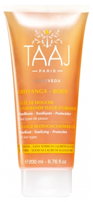 [NgRT011uyRT0011994] Gelée de Douche Gourmande Fleur d'Oranger AbhyangaTaaj