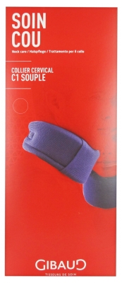 Gibaud Collier Cervical C1 Souple Bleu Marine