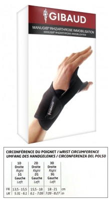 Gibaud Manugib Rhizarthrose Immobilisation