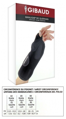 Gibaud Manugib de Quervain Main Gauche