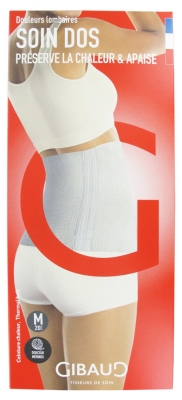 Gibaud Soin Dos Ceinture Chaleur Anthracite Hauteur 20 cm