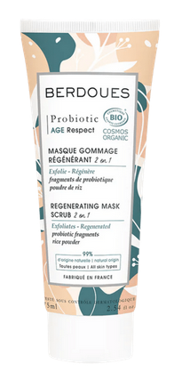 Gommage Masque Régénérant Probiotic Berdoues