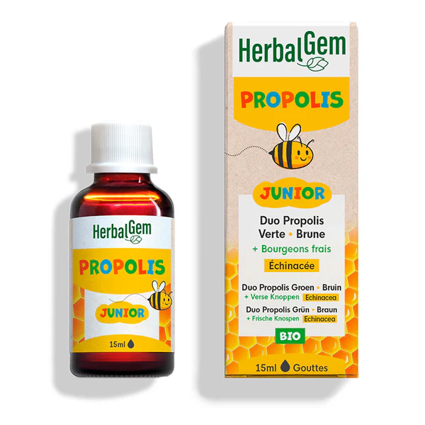 [NgRT011uyRT0013079] HerbalGem Gouttes Propolis Junior Bio 15 ml