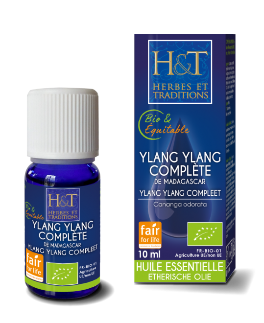 Huile Essentielle d'Ylang-Ylang Complète FFL Bio Herbes & Traditions