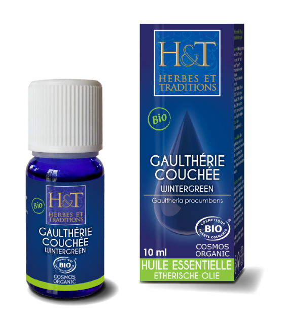 Huile Essentielle de Gaulthérie Couchée Bio Herbes & Traditions