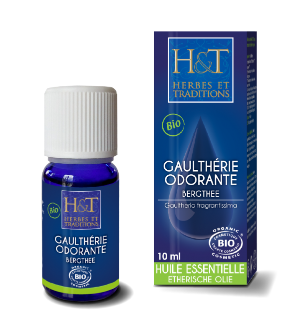 [NgRT011uyRT0013410] Huile Essentielle de Gaulthérie Odorante Bio Herbes & Traditions