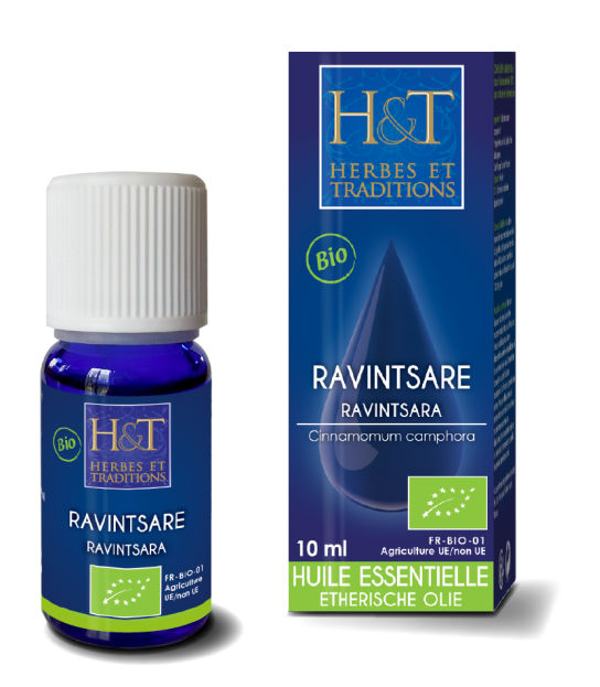 Huile Essentielle de Ravintsare Bio Herbes & Traditions