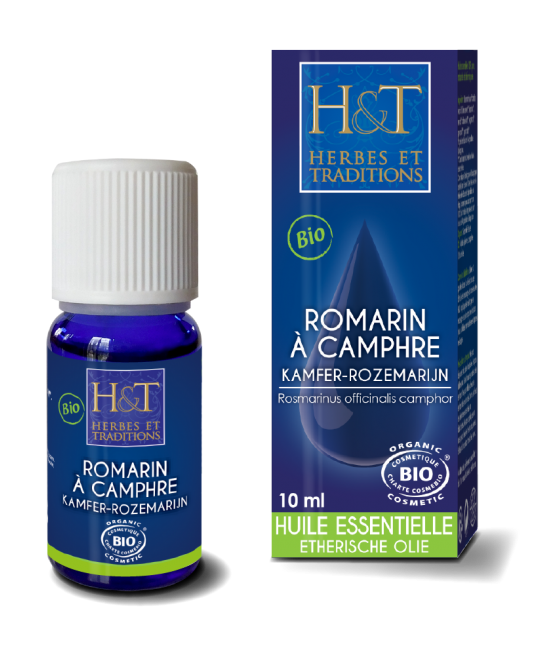 Huile Essentielle de Romarin à Camphre Bio Herbes & Traditions