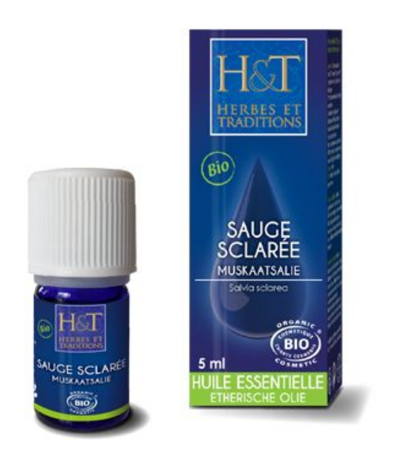Huile Essentielle de Sauge Sclarée Bio Herbes & Traditions
