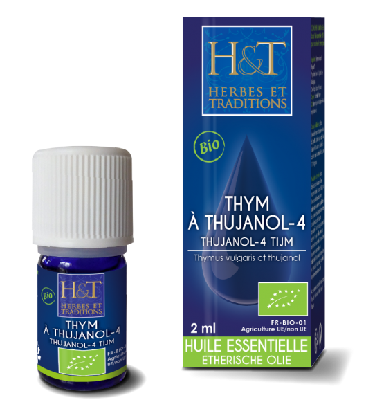 Huile Essentielle de Thym à Thujanol-4 Bio Herbes & Traditions