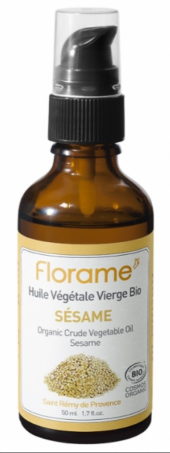 Huile végétale vierge bio Sésame Florame