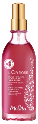 L'Or Rose Huile Fermeté Suractivée Bio 100ml Melvita