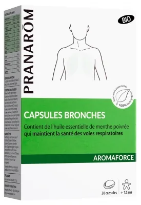 Aromaforce Capsules bronches Pranarom