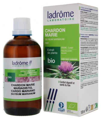 Ladrôme Extrait de Plante Bio Chardon Marie 100 ml