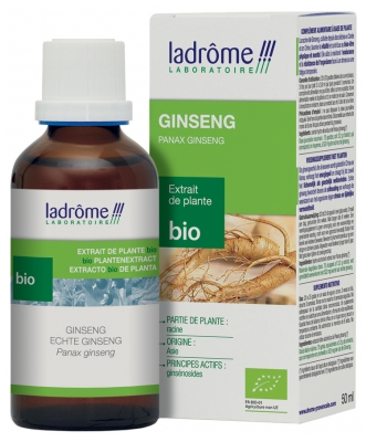 Ladrôme Extrait de Plante Bio Ginseng 50 ml