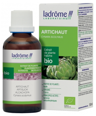 Ladrôme Extrait de Plante Fraîche Bio Artichaut 50 ml