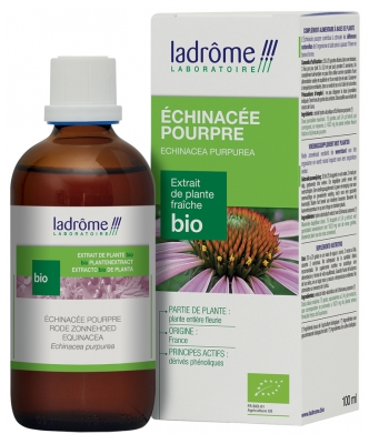 Ladrôme Extrait de Plante Fraîche Bio Echinacée Pourpre 100 ml