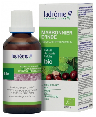 Ladrôme Extrait de Plante Fraîche Bio Marronnier d'Inde 50 ml