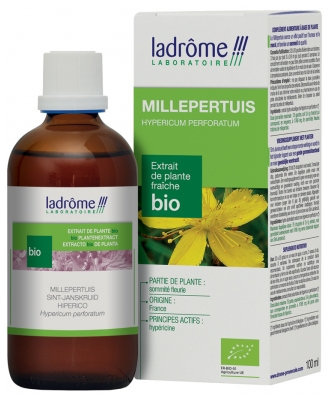 Ladrôme Extrait de Plante Fraîche Bio Millepertuis Bio 100 ml