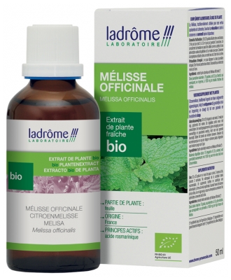 Ladrôme Extrait de Plante Fraîche Bio Mélisse Officinale 50 ml