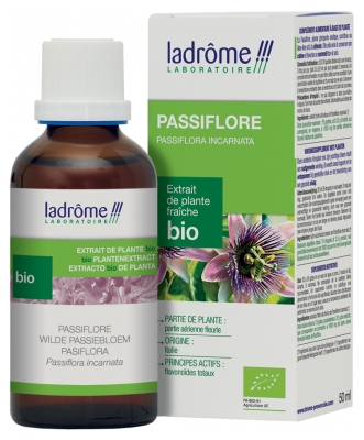 Ladrôme Extrait de Plante Fraîche Bio Passiflore 50 ml