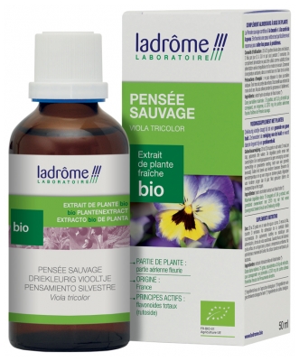Ladrôme Extrait de Plante Fraîche Bio Pensée Sauvage 50 ml