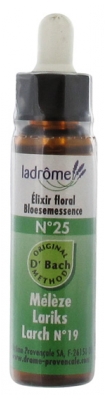 Ladrôme Fleurs De Bach Elixir Floral N°25 : Mélèze Bio 10 ml