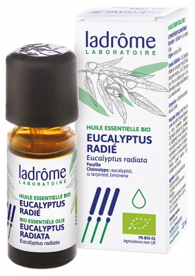 Ladrôme Huile Essentielle Eucalyptus Radié (Eucalyptus radiata) Bio 10 ml