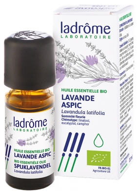 Ladrôme Huile Essentielle Lavande Aspic (Lavandula latifolia) Bio 10 ml