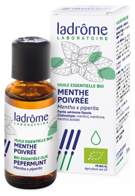 Ladrôme Huile Essentielle Menthe Poivrée (Mentha x piperita) Bio 30 ml