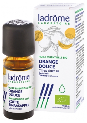 Ladrôme Huile Essentielle Orange Douce (Citrus sinensis) Bio 10 ml