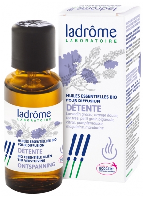Ladrôme Huiles Essentielles Bio pour Diffusion Détente 10 ml