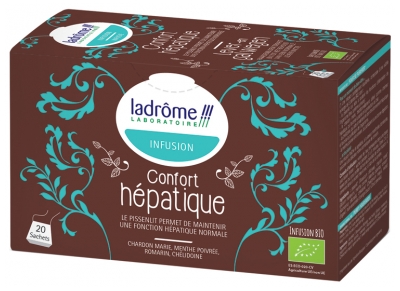 [844FgT00004vyb8] Ladrôme Infusion Bio Confort Hépatique 20 Sachets