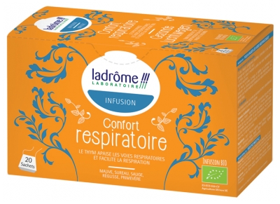 Ladrôme Infusion Bio Confort Respiratoire 20 Sachets