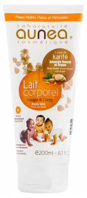 Aunéa Lait Corporel Visage Corps 200 ml