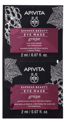 [NgRT011uyRT0018050] Masque Contour des Yeux au Raisin Express Beauty Apivita