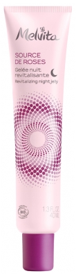 Melvita Source de Roses Gelée Nuit Revitalisante Bio 40 ml