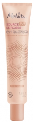 BB crème certifiée bio Source de Roses teinte dorée 40ml Melvita