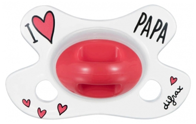 Difrax Sucette Natural I Love Newborn