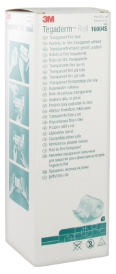 3M Tegaderm Roll Rouleau de Film Transparent Adhésif 10 cm x 2 m