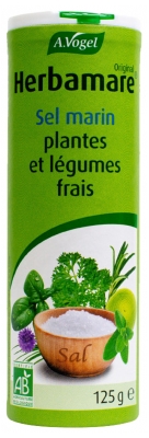 A.Vogel Herbamare Original Sel Marin Plantes et Légumes Frais Bio 125 g