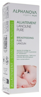 Alphanova Santé Lanoline Pure Allaitement 40 ml