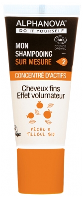 Alphanova DIY Mon Shampoing Sur Mesure Concentré d'Actifs Cheveux Fins Effet Volumateur Bio 20 ml