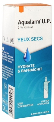 Bausch + Lomb Aqualarm U.P. Yeux Secs 10 ml
