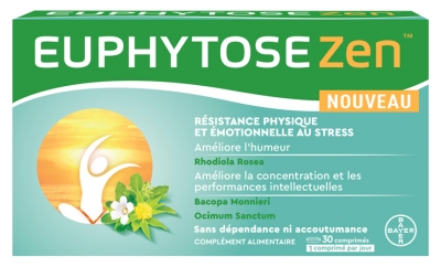 Bayer Euphytose Zen 30 Comprimés