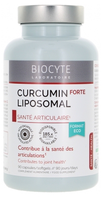 Biocyte Longevity Curcumin Forte x185 90 Capsules